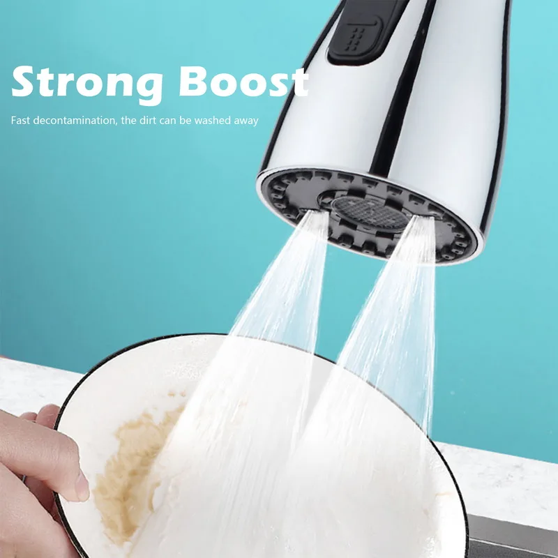 Rubinetto della cucina Aeratore 3 modalità Universale 360 Rotante Anti-Spruzzo Rubinetto Extender Lavabo Risparmio Acqua Rubinetto Ugello del Filtro