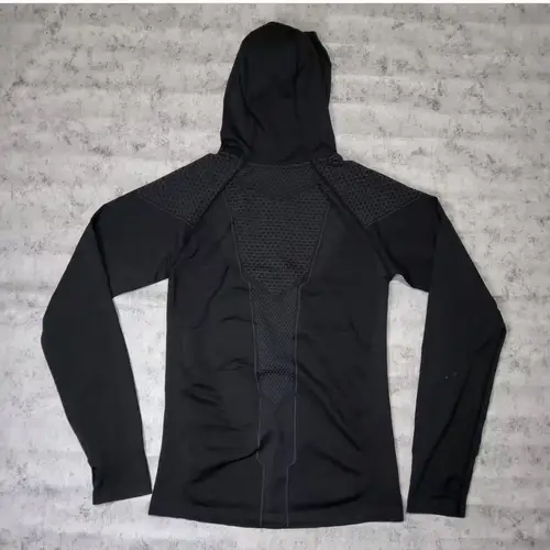 Imagen 2 del producto Sudadera con capucha con cremallera para gimnasio 1,0 Fitness manga larga para hombre Otoño/Invierno clásico superhéroe ciclismo correr velocidad Sudadera con capucha seca Camiseta larga