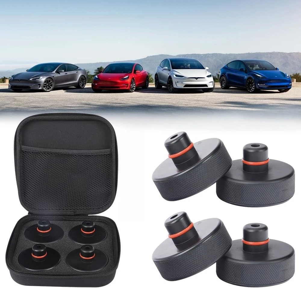 

Защитные накладки-адаптеры для домкрата (подушки) для Tesla Model 3 / Y / S / X с ящиком для хранения