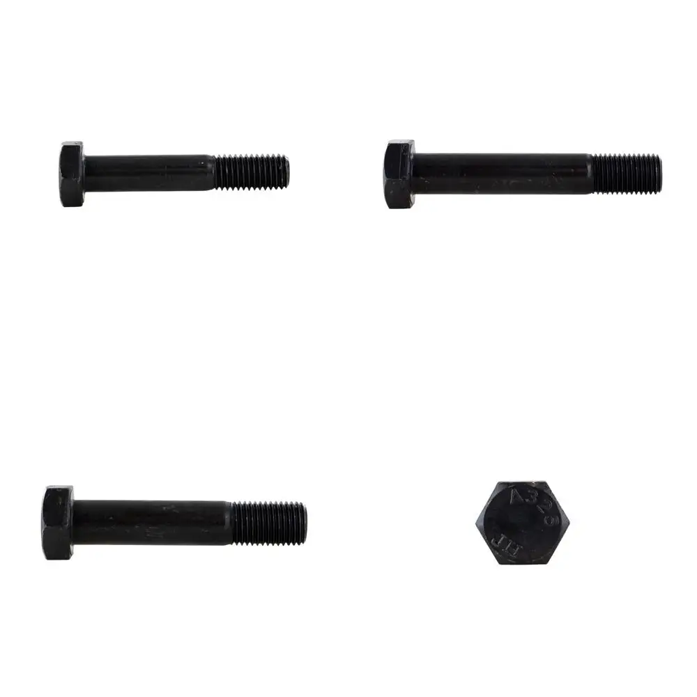 

Heavy Hex Structural Bolts 5/8-11 x 3-1/2, 25 Pack, Plain Finish, A325 Type 1, Heavy Duty Construction Fasteners