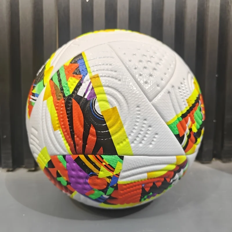 Size 5 Seamless Thermal Bonded PU Soccer Ball, High-Elastic Wear-Resistant Shockproof, Professional Match & Training Footballlts