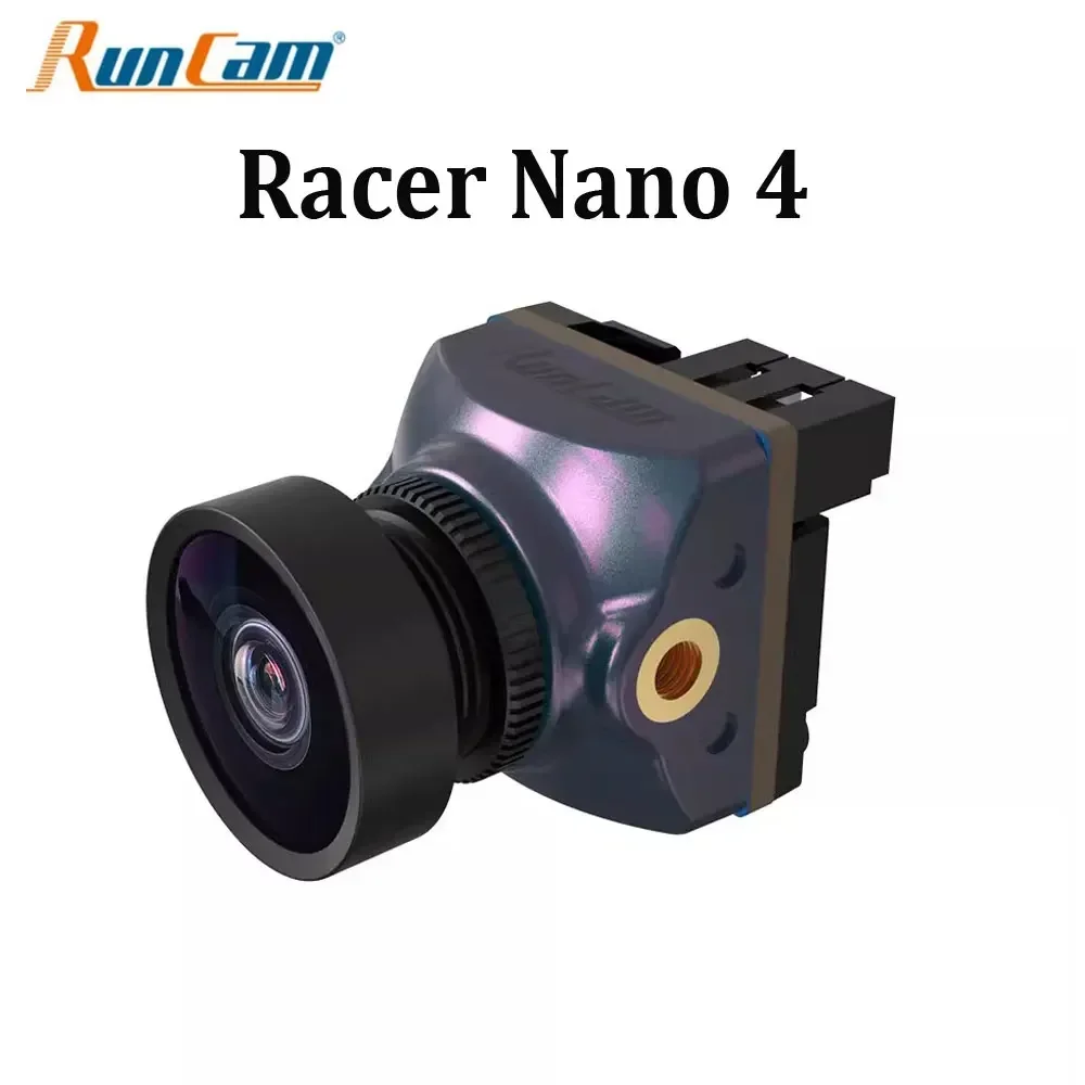 RunCam Racer Nano 4 1200TVL Super WDR CMOS Sensor impermeable iluminación LED modo de seguimiento cámara FPV NTSC/PAL para RC Freestyle Drone