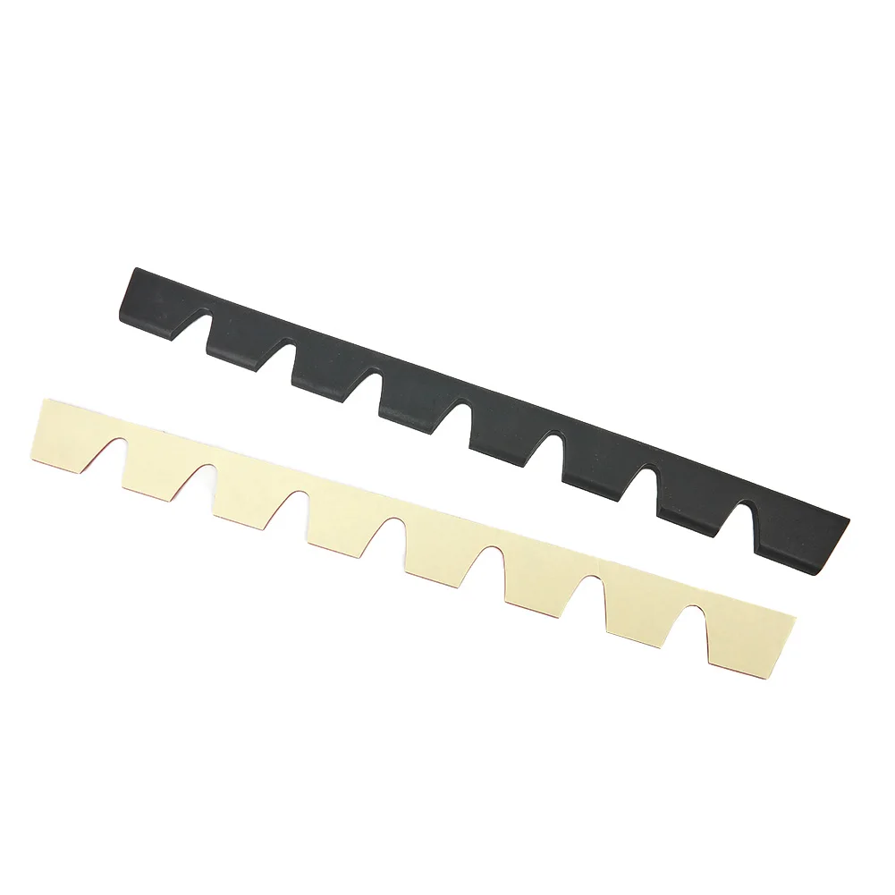 Brand New Guard Kit Part Components Fittings Practical 35*2.8cm 8PCS Accessories Anti-Scratch Bumper Matte Black