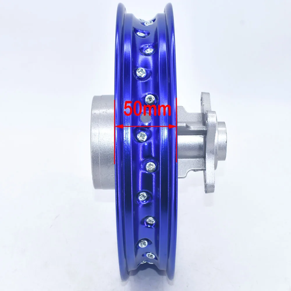 Rear 10 inch 28holes Aluminum Alloy  Wheel Rims Drum Brake  hub for dirt bike pit bike  CRF Kayo BSE Apollo