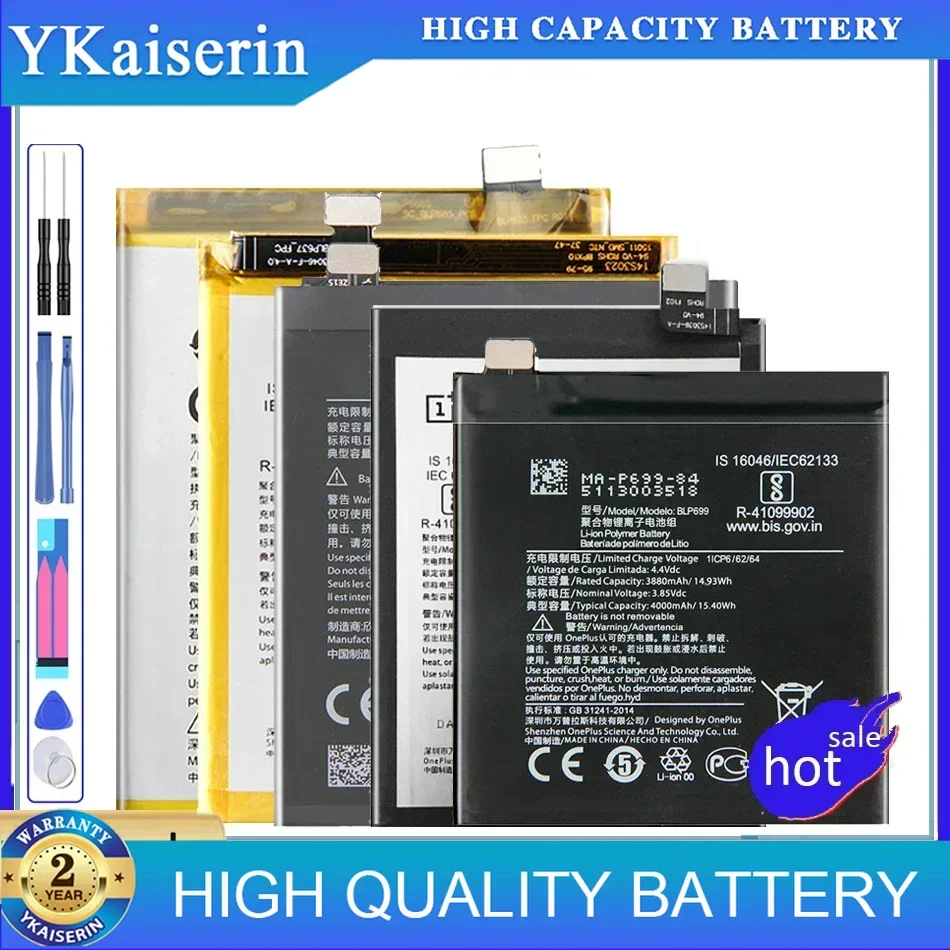 

Replacement Battery For OnePlus 1 2 3T 5 5T 6 6T 7 7 7T Pro BLP637 BLP685 BLP699 BLP743 BLP745