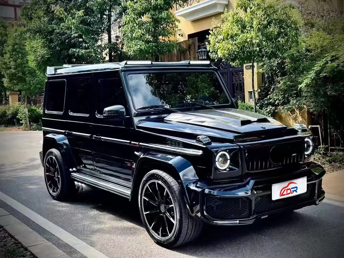 Bodykit for G-Class G Wagon G50 G550 W463 2002-2018 Upgrade W464 B Series 2019+ Bumper LED Headlights Taillights