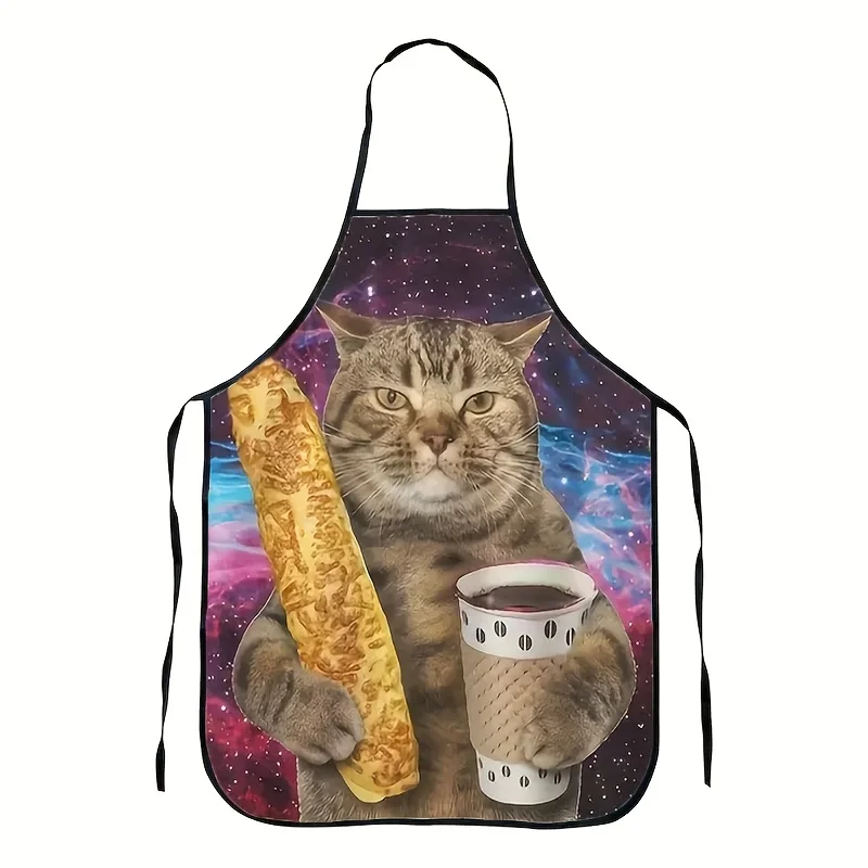 Galaxy Tabby Cat Holding Beer  - Home Cooking For Cats avaliação e preço