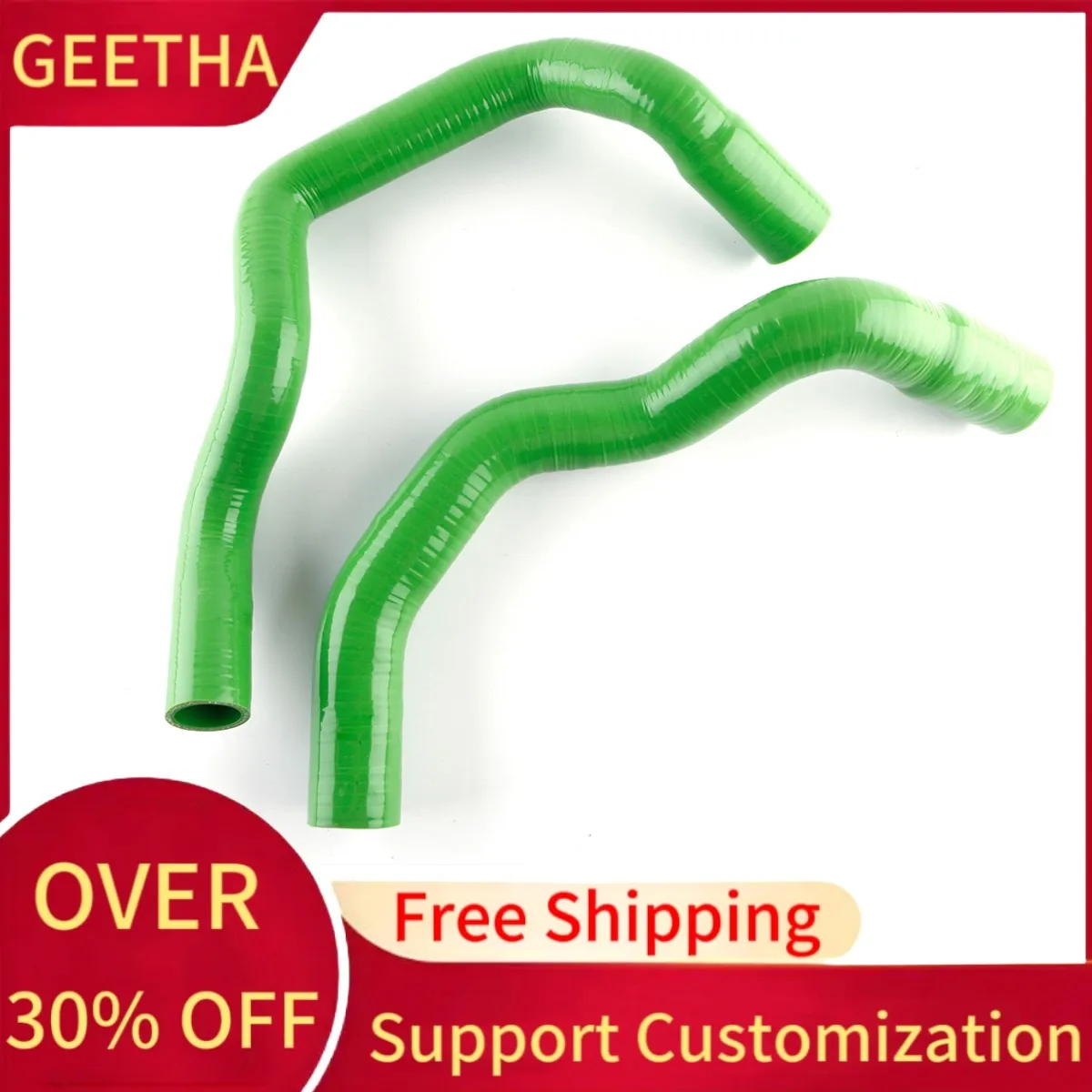 

Silicone Radiator Coolant Cooling Hose Pipe Tube Tubing Kit For 1984-1990 Jeep Cherokee Wagoneer