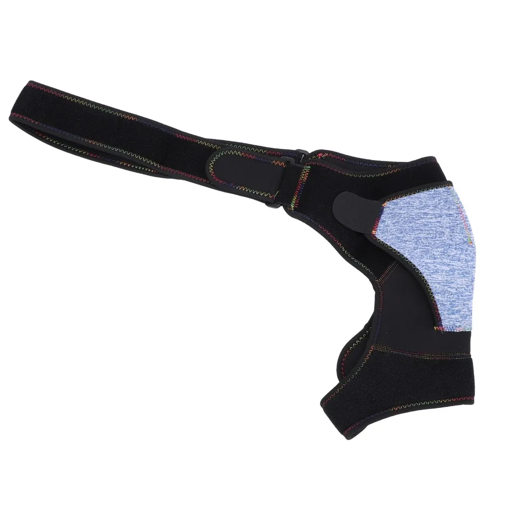 Adjustable Shoulder Brace Breathable Sweat Absorbing Shoulder Support Wrap Double Layer Compression Fit Shoulder Protector
