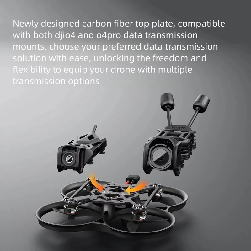 BETAFPV Pavo20 Pro II Brushless Whoop FPV Frame For O4/O4 Pro Air Unit FPV Drone Cinewhoop Freestyle
