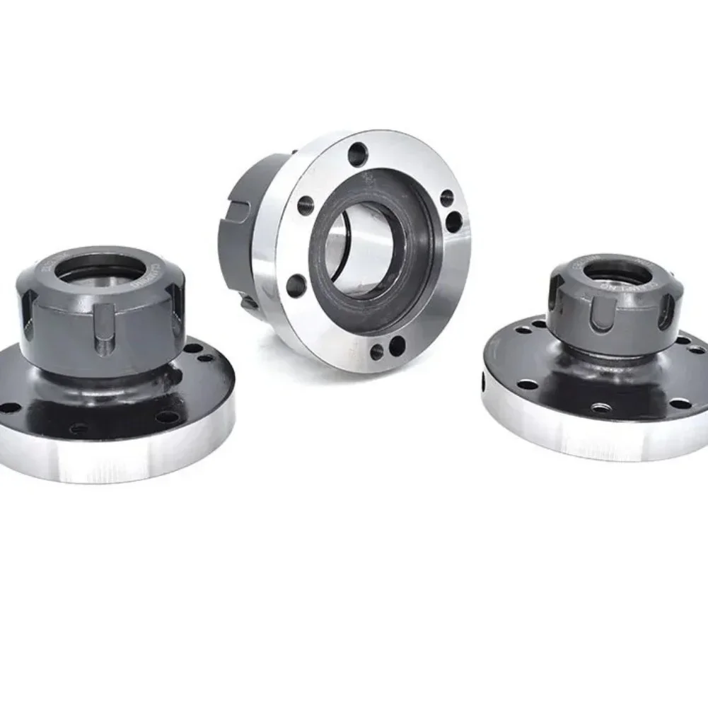 ER40 7-Hole Collet Chuck Holder 100mm for CNC Milling Lathe Suitable for Heavy Workpieces and Precise Machining