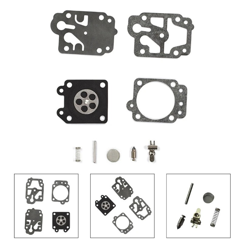 G99F Carb Carburetor Rebuild Gasket Diaphragms for 26cc 33cc 43cc 49cc 52cc Dirt Bike