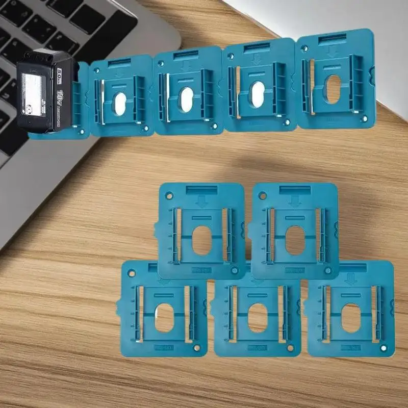 Sicherer 18-V-Batterieaufbewahrungshalter für BL1860 BL1850 BL1840 BL1830, mit Schrauben im Lieferumfang enthalten