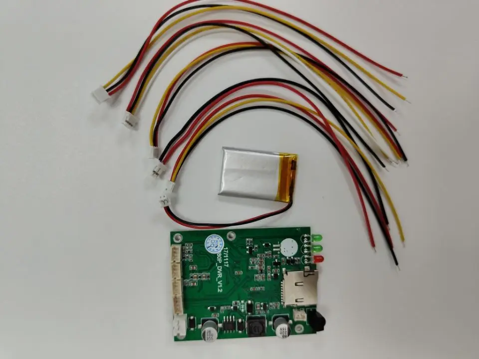 Caméra AHD TVI CVBS DVR 1080P, 1ch, Module SD 128 go, carte mémoire Micro SD d'occasion, Module jaune, 2 mp, pour voiture et maison