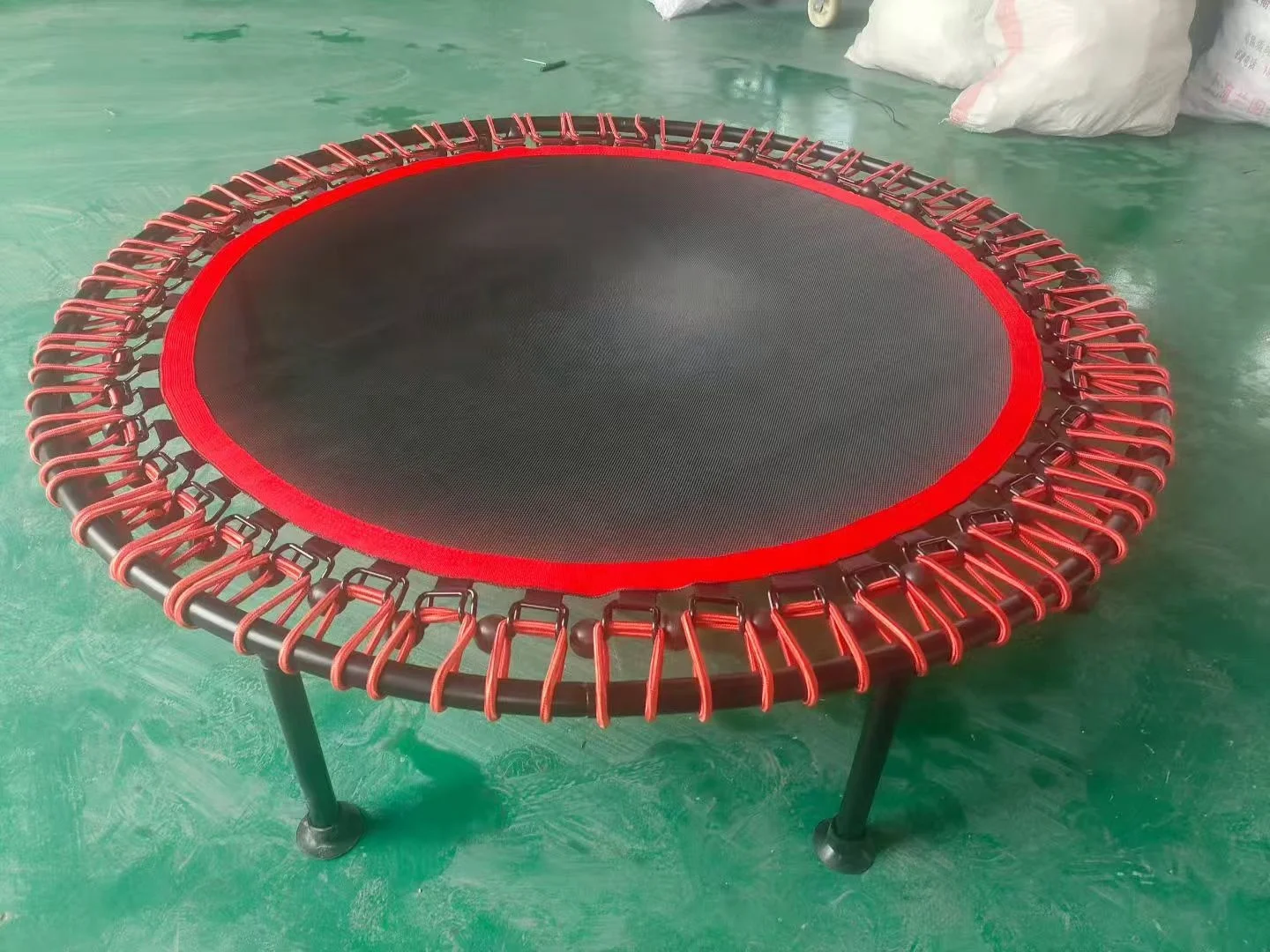 Wholesale Exercise Cheap Trampoline with Adjustable Handle Bar Fitness Bungee Rebounderpromote sales