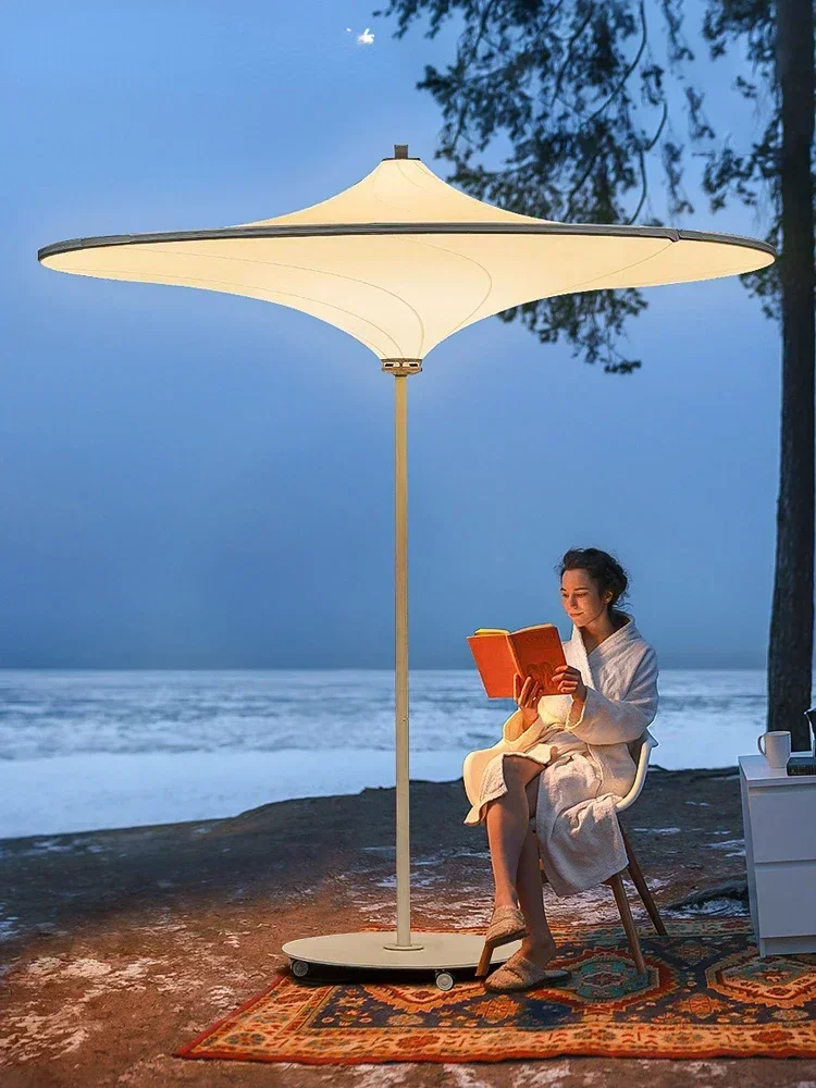 

Bestselling Floor Waterproof Street Lamp Outdoor High Poled Lamp First Floor Small Yard Sunshade Landscape Lamp Villa