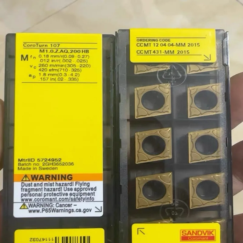 

Hard alloy cutting blades CCMT120408-MM 2035
