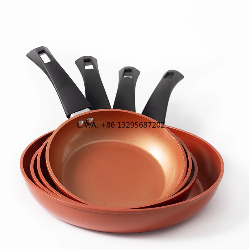 

Nonstick Fry Pan Skillet Egg Pan with Bakelite Handle Induction Bottom