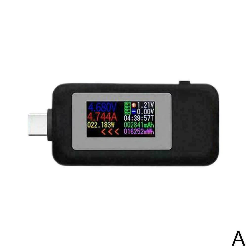 

Multimeter Power Tester Multi-function Test Type-c Bidirectional Tester Voltage/Current CapacityMeter Brand New