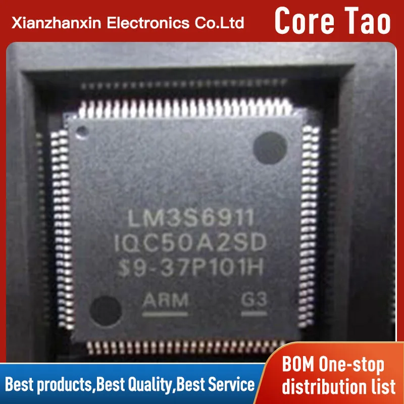 

1pcs/lot LM3S6911-IQC50A2SD LM3S6911-IQC50A2 LM3S6911 TQFP100 Microcontroller in stock