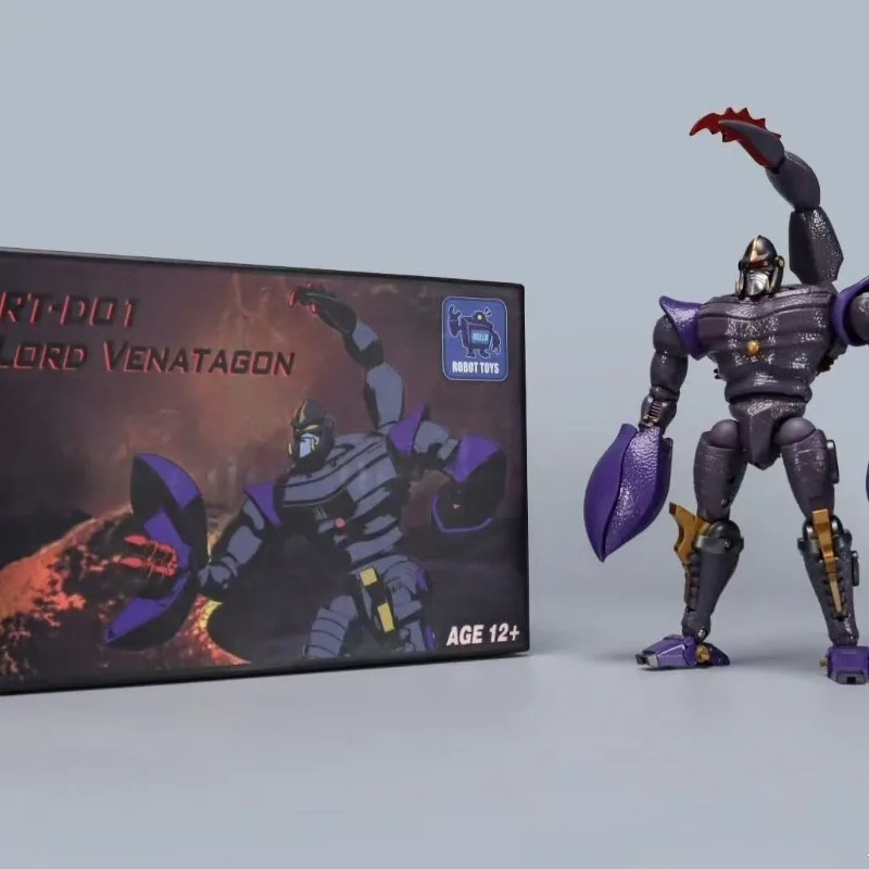 【Disponibile】 Giocattoli di trasformazione RT-D01 RT-D01 Guerriero scorpione gigante Modello di robot in movimento Collezione regalo Beast Warrior