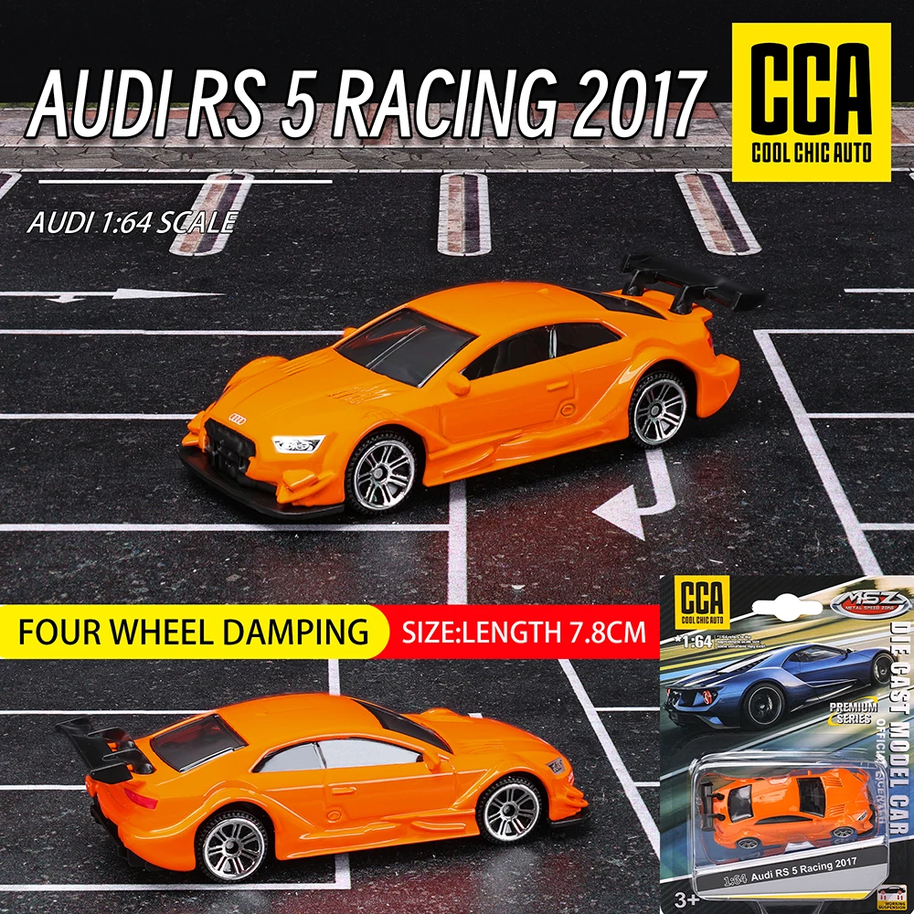CCA MSZ 1:64 Volkswagen Audi Exquisite hanging model classic car static car model alloy die-casting car model collection toy
