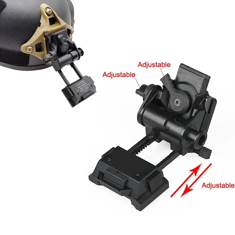 

PPT Metal/Plastic L4 G24 Helmet NVG Mount Night Vision Fast OPS PJ MH Helmet Parts NVG Mounting Breakaway Base Adapters