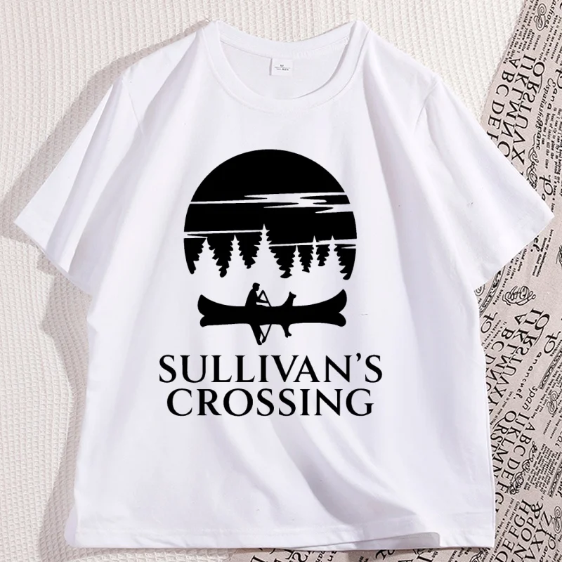Sullivan's Crossing T-Shirt Camp Funny TV Crossing Merch T Shirt Hiking Nature Tshirt Casaul Round