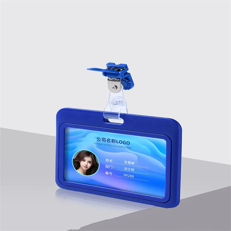 Retractable Badge Holder Practical Badge Holder Id Card Holder Versatile Badge Clip For School Hospital Conference