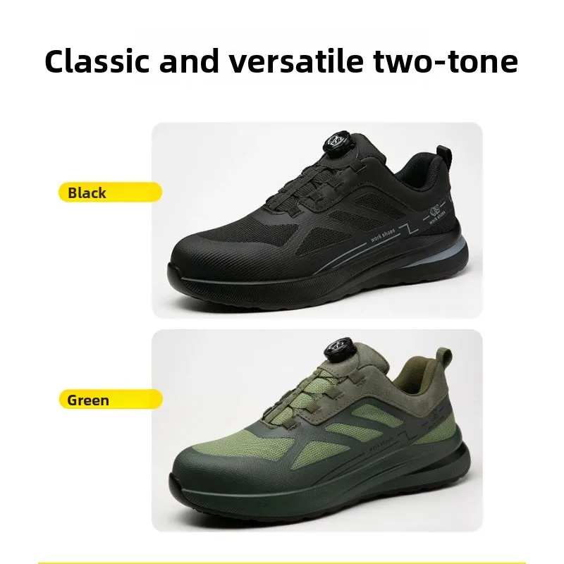 كهربائي أحذية أمان الرجال 10KV معزول أحذية عمل البلاستيك تو مكافحة سحق مكافحة ثقب العمل أحذية رياضية الدورية مشبك تصميم #3