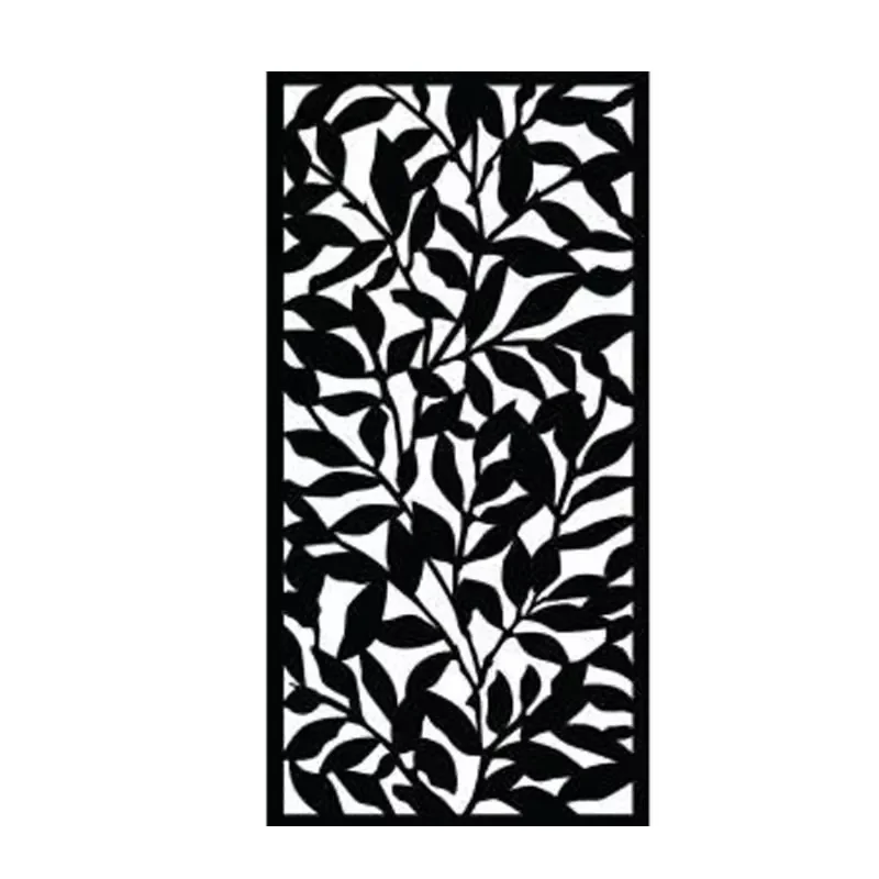 Custom Cut Decorative Metal Screen Fence Garden Fence Indoor and Outdoor Screen Restaurant Decoration Partition
