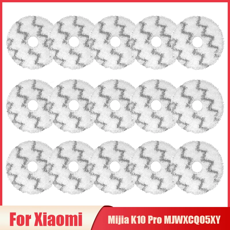 Washable Mop Cloth Replacement For Xiaomi G11 / Xiaomi Mijia K10 Pro / MJWXCQ05XY / MJWXCQ05XYHW Vacuum Cleaner Accessories