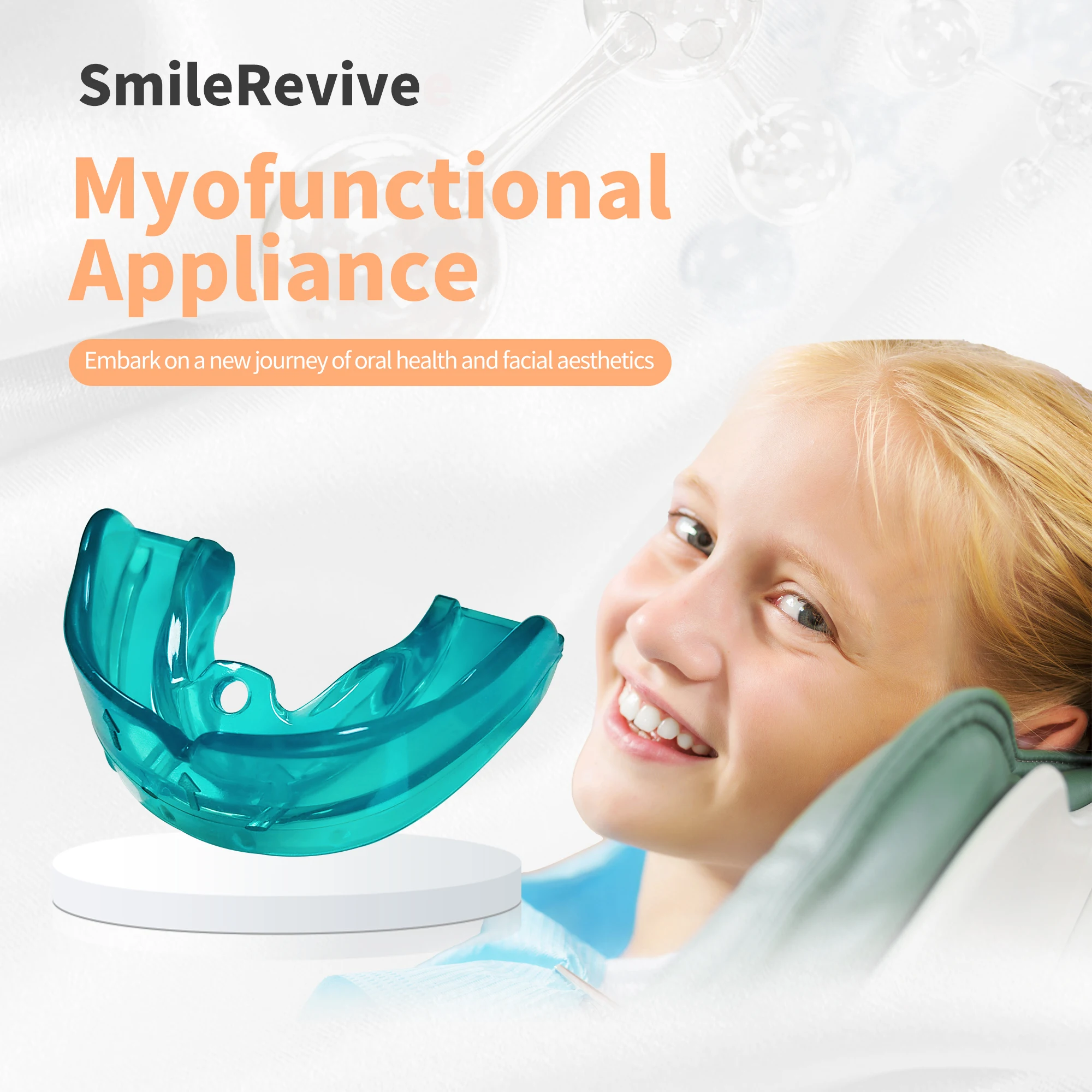 

SmileRevive Myofunctional Appliance Mixed Dentition Class III (for 5-10 years pld) Stage 3
