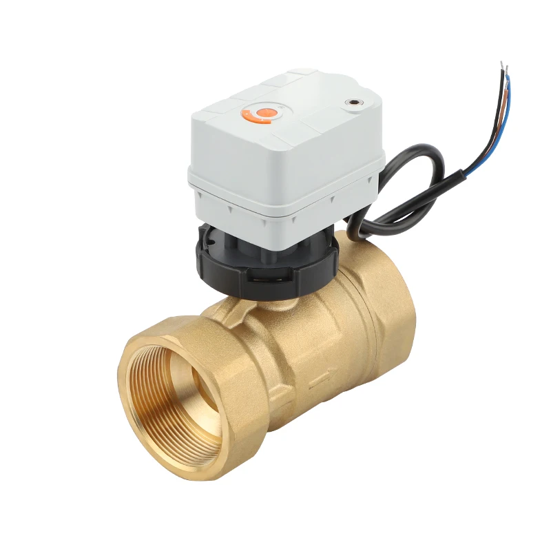 

Motorized Controlled Ball Valves for Water Opening/Closing Ball Valve with Electric Drive