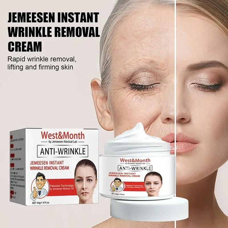 Wrinkle Removal Facial Cream Collagen Anti-Aging Fade Fine Lines Lifting Firming Skin Whitening Brighten Face Care