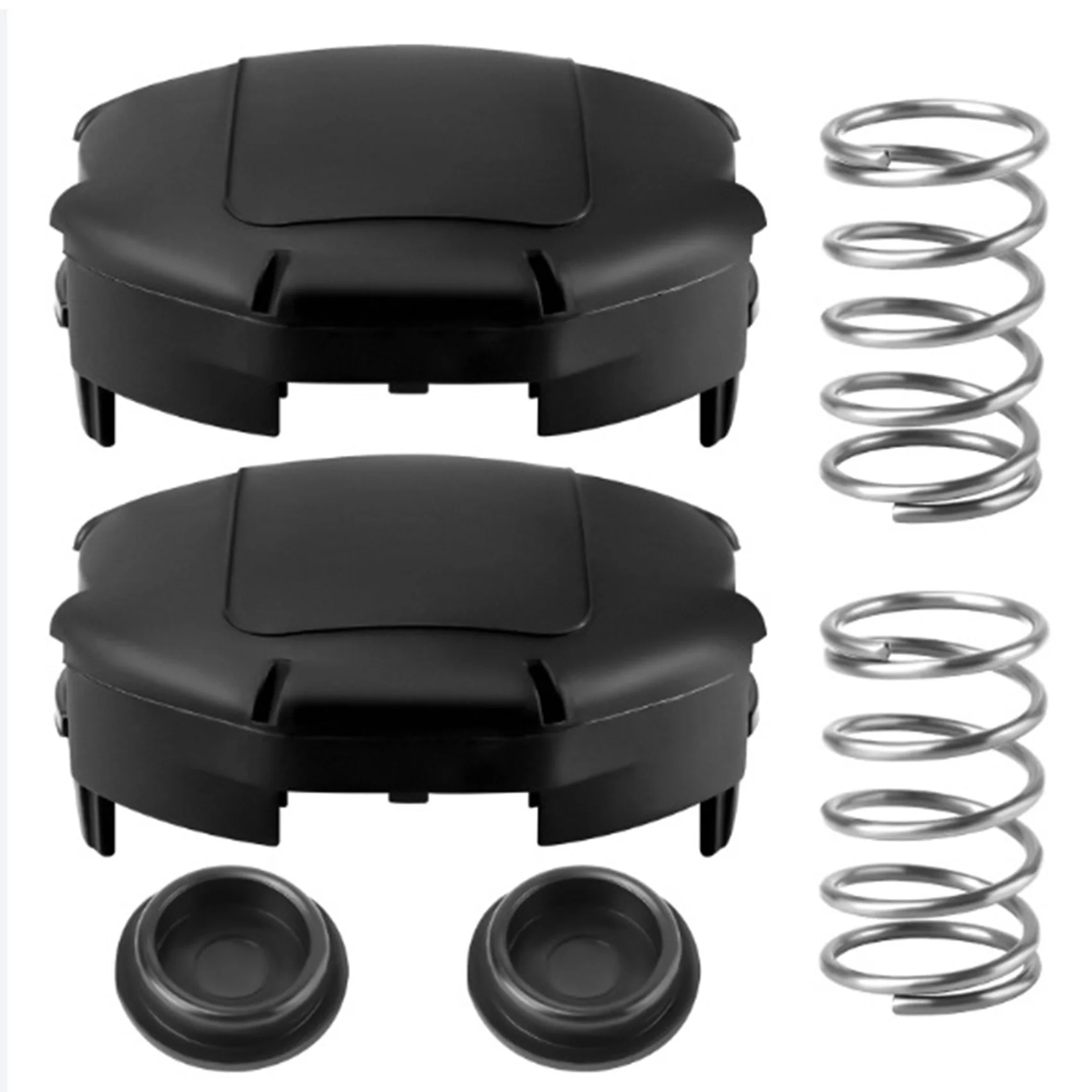 A79G Speed Feed 400 Trimmer Head Cap and Spring Kit,for SRM-225, SRM-230, Weed Eater Parts X472000070, 2 Pack