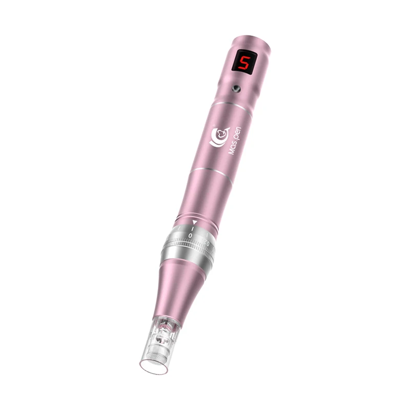 Dermapen sem fio profissional, Cartucho de Agulha Micro Parafuso MTS, Máquina Elétrica Microneedling, DermaPen, X12Pin
