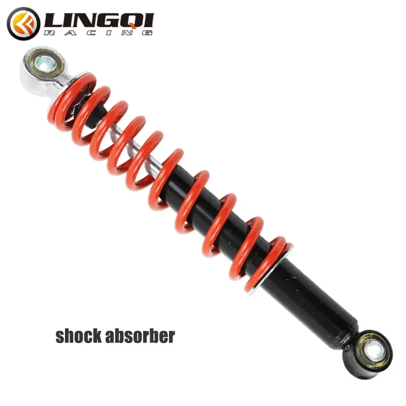 LING QI Motorcycle 270mm 250mm Shock Absorber PF1 Front Rear Suspension Spring Shock Damper For ATV Pit Dirt Bike Accessories