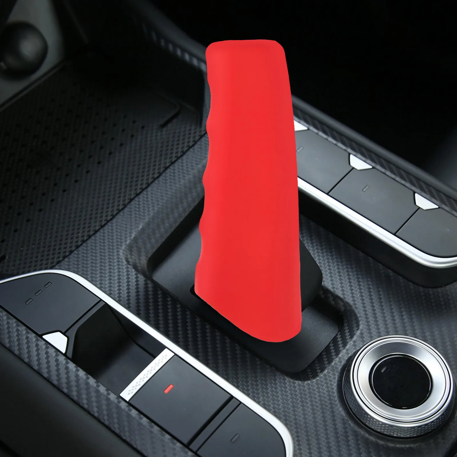 

Universal Car Hand Brake Sleeve Silicone Gear Shift Knob Cover Anti Slip Auto Interior Decor Automotive Lever Protector