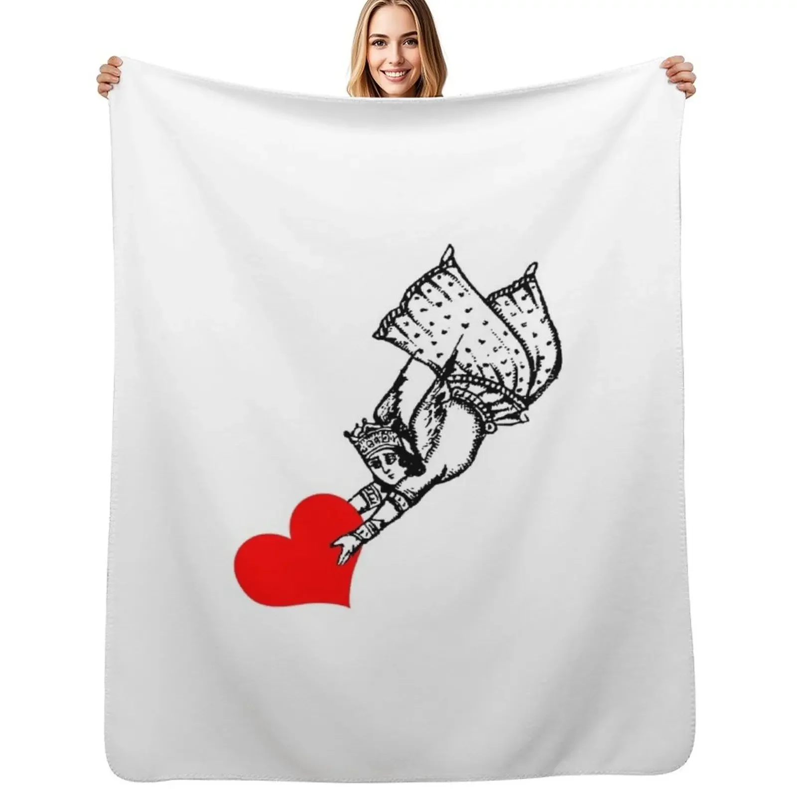 

Persian, Love and Peace Throw Blanket Flannels Decorative Beds Luxury Bed Fashionable Blanket