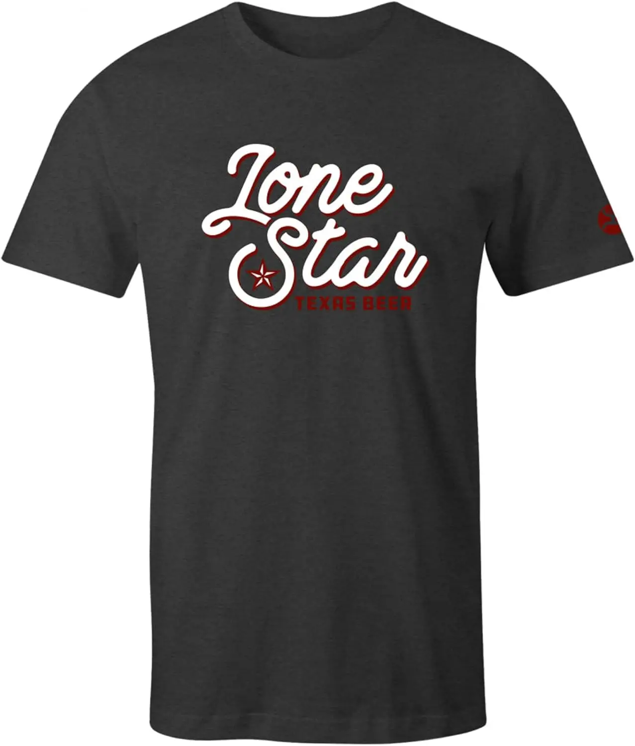 Camiseta com logotipo cursivo HOOEY Lone Star Beer