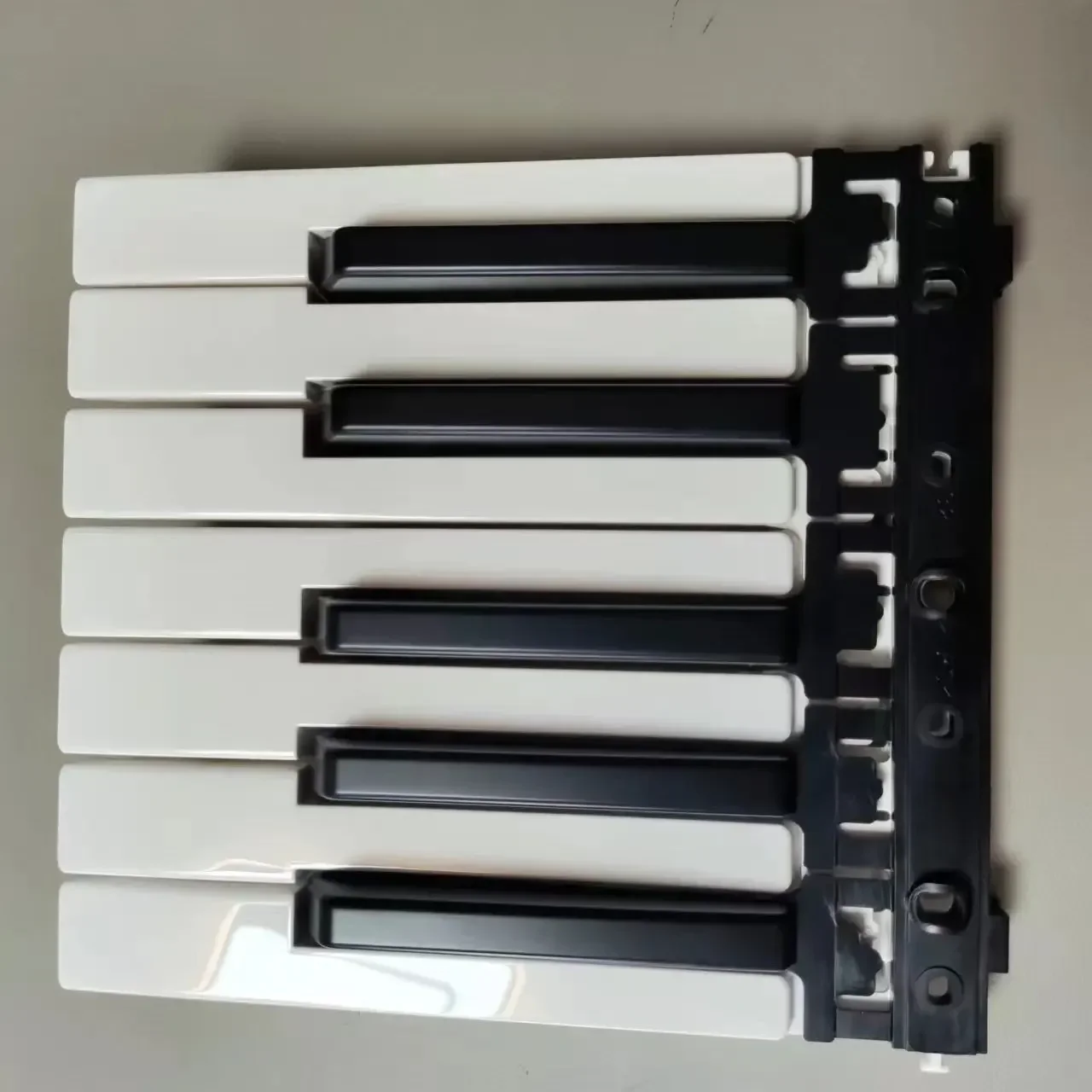 Peças do teclado para Yamaha MM6 GX76, branco e preto