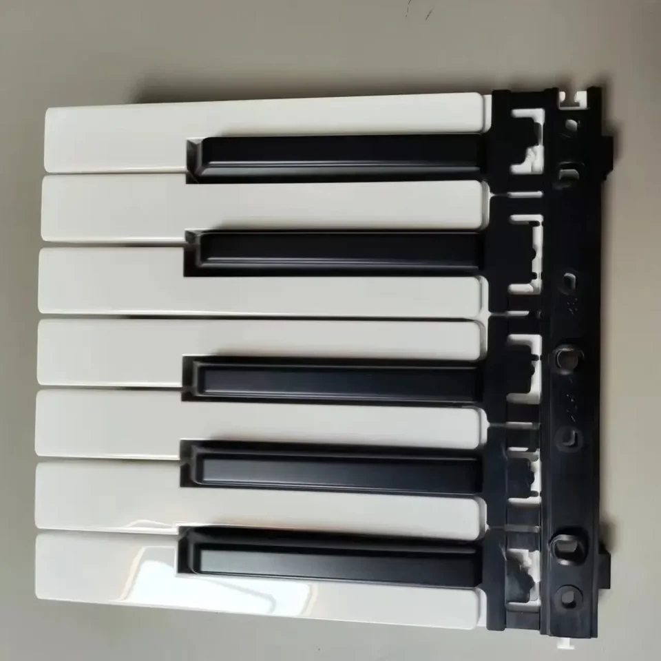 ヤマハ用の白黒キーキーボードパーツ,モデルPSR-E203,e213,e223,e233
