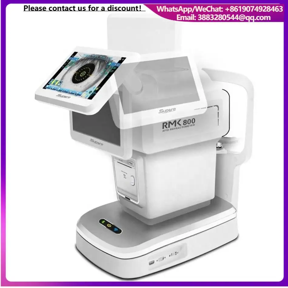 China RMK-800 Eye Test Machine 3D Tracking Ophthalmic Optical Auto Refractometer Keratometer With Z Map