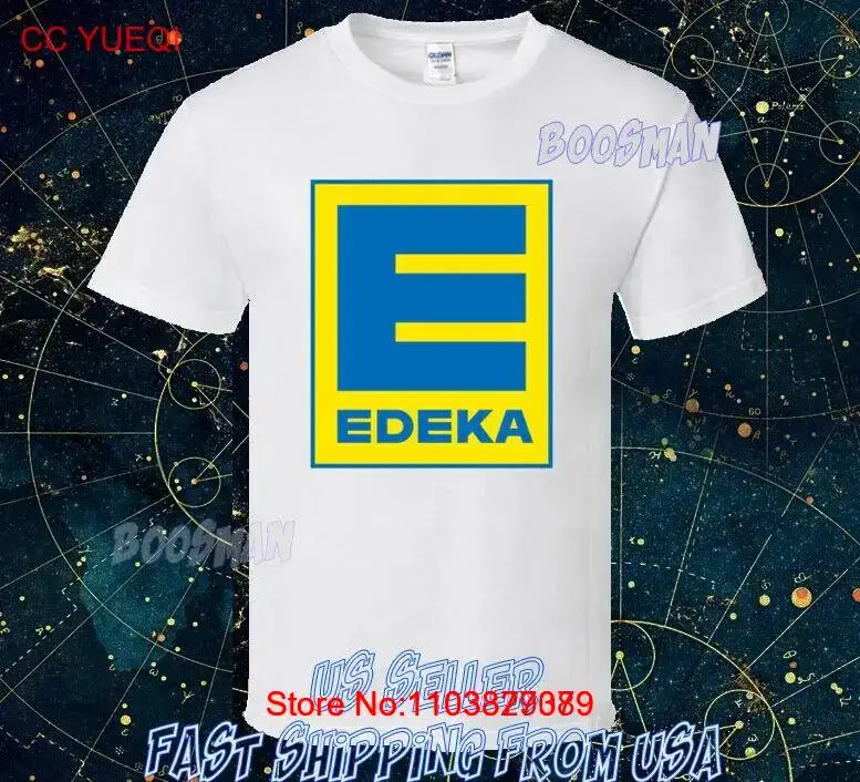 Neues hemd edeka logo unisex tshirt usa lustiges tee S-5XL