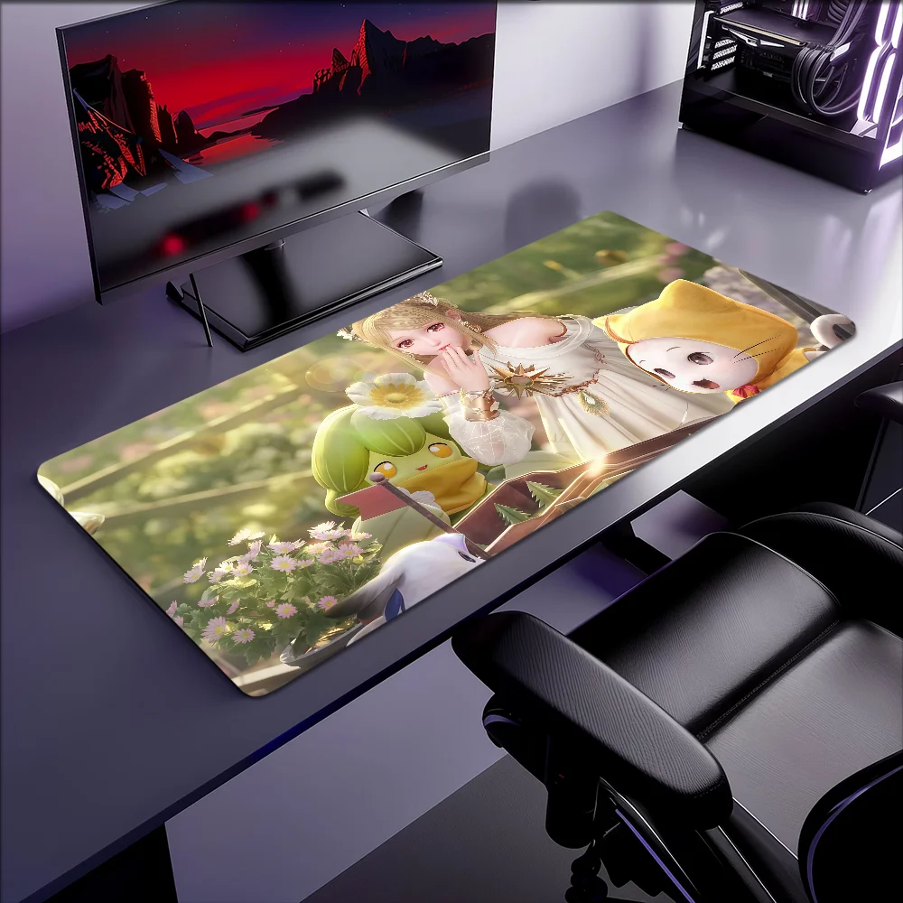 N-Nikki Mouse Pad MousePad Non-slip Lockedge Office Student Gaming Game Thickened Large Pretty Writing Pad Girl Infinity Cushion