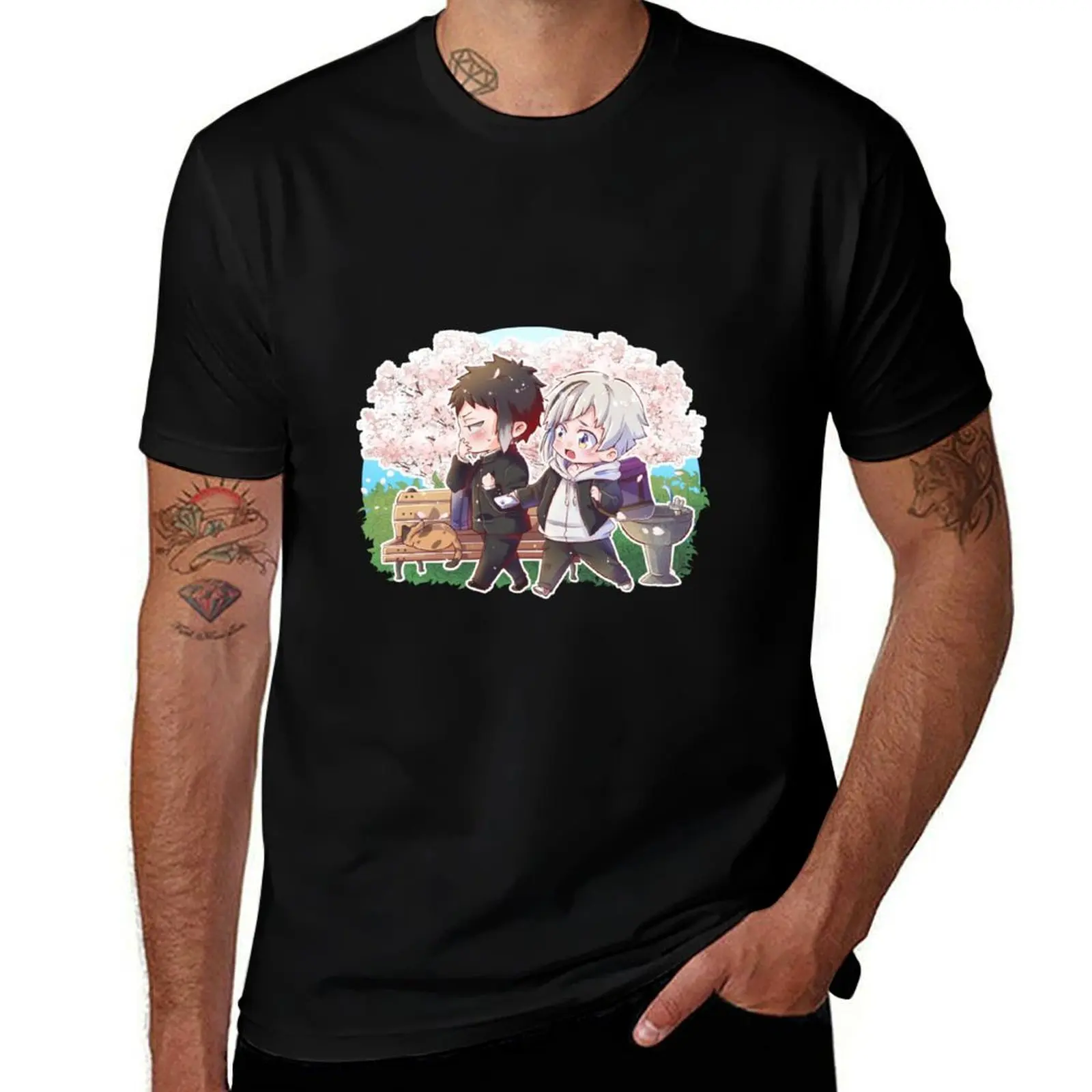 

High man t for t shirts percent cotton Soukoku for cotton Shin 100 T-Shirt shirts t shirt School printed high quality man