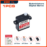 AFRC D1302 Subminiature Digital Servo 1.7g Coreless Motor for RC Plane Car 0.04ec Fast  JST Plug or JR Connector Indoor 3D Flig