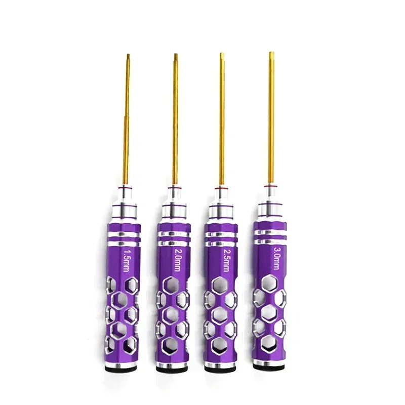 

RC Remote Control Model Car Repair Tool Hollow Metal Hexagon Screwdriver 1.5/2.0/2.5/3.0mm