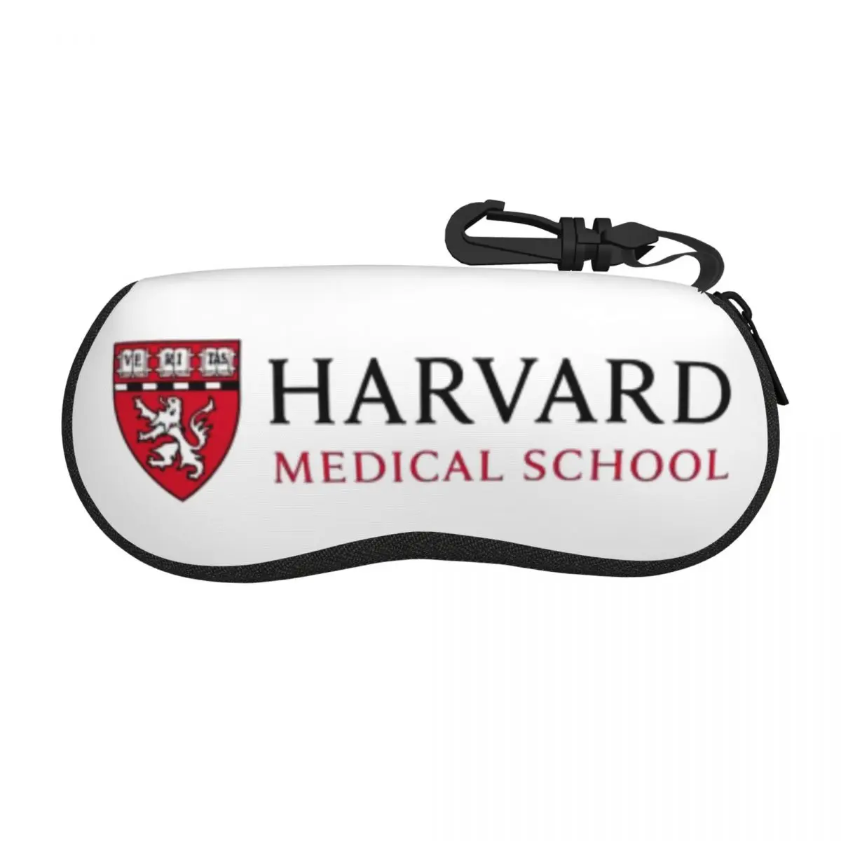 Harvard Medical School Shell Glasses Case Protective Sunglasses Box Women Men Soft Eyeglasses Bag Pouch